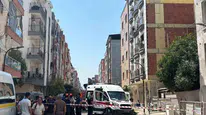 Turgutlu'da çatıdan atlayan şahıs hastaneye kaldırıldı