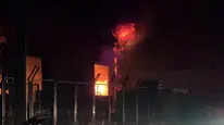Bolu geri dönüşüm tesisindeki yangın söndürüldü