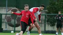 A Milli Takım, İtalya maçı hazırlıklarına başladı