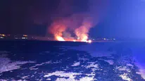 Adıyaman'da anız yangını paniğe neden oldu