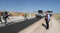 Asfalt şantiyesi ile Haliliye’de yeni yol dönemi başlıyor