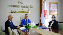 Bayburt valisi sosyal yardımlar için video konferans düzenledi