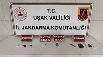 Uşak’ta jandarmadan uyuşturucu operasyonunda 4 kişi tutuklandı
