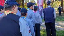 Efeler Belediyesi izcileri ilk saha etkinliğinde İzmir'in kurtuluşunu kutladı