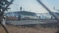 Kayseri'de tekstil fabrikasında depo alev alev: Yangın kontrol altına alındı