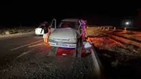 Siverek'te trafik kazası: İki araç çarpıştı, iki kişi yaralandı