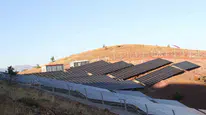 Sivas'ın Suşehri ilçesinde güneş enerjisi santrali törenle açıldı