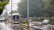 Eskişehir'de tramvay ulaşımında katener arızası etkisi