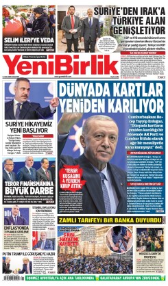 Yeni birlik Gazetesi | 11 Ocak 2025