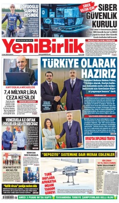 Yeni Birlik Gazetesi | 13 Ocak 2025
