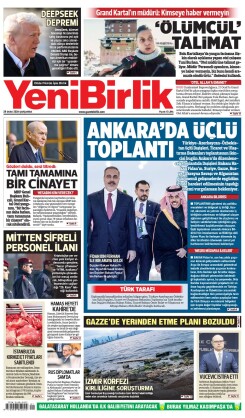 Yeni Birlik Gazetesi | 29 Ocak 2025