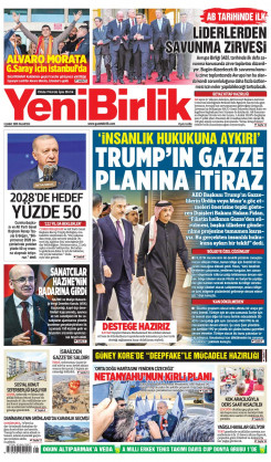 Yeni Birlik Gazetesi | 3 Şubat 2025