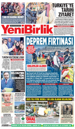 Yeni Birlik Gazetesi | 4 Şubat 2025