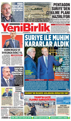 Yeni Birlik Gazetesi | 6 Şubat 2025