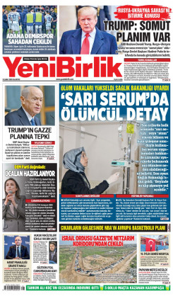 Yeni Birlik Gazetesi | 10 Şubat 2025