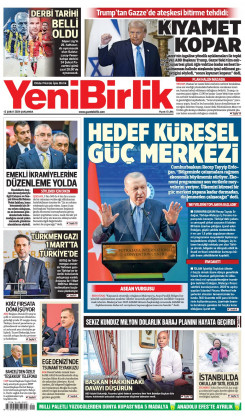 Yeni Birlik Gazetesi | 12 Şubat 2025