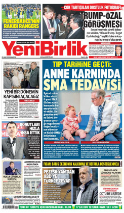 Yeni Birlik Gazetesi | 22 Şubat 2025