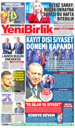 Yeni Birlik Gazetesi | 24 Şubat 2025