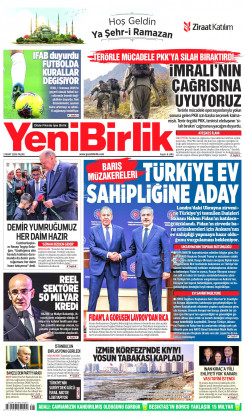 Yeni Birlik Gazetesi | 2 Mart 2025