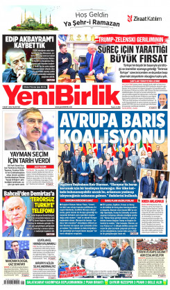 Yeni Birlik Gazetesi | 3 Mart 2025