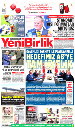 Yeni Birlik Gazetesi | 8 Mart 2025