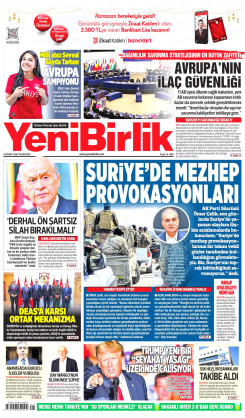 Yeni Birlik Gazetesi | 10 Mart 2025