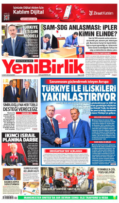 Yeni Birlik Gazetesi | 12 Mart 2025