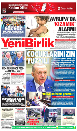 Yeni Birlik Gazetesi | 16 Mart 2025