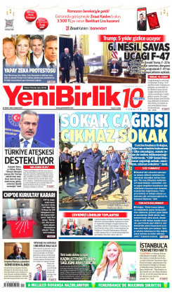 Yeni Birlik Gazetesi | 22 Mart 2025