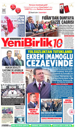 Yeni Birlik Gazetesi | 24 Mart 2025