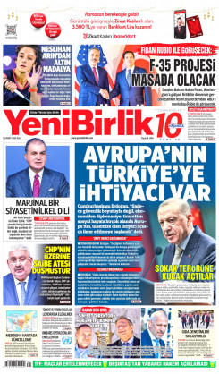Yeni Birlik Gazetesi | 25 Mart 2025