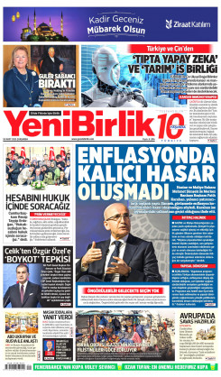 Yeni Birlik Gazetesi | 26 Mart 2025
