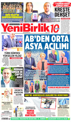 Yeni Birlik Gazetesi | 6 Nisan 2025