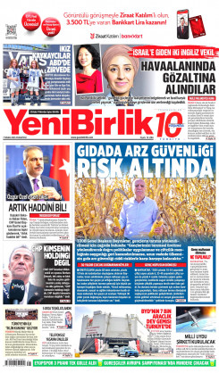 Yeni Birlik Gazetesi | 7 Nisan 2025