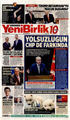 Yeni Birlik Gazetesi | 9 Nisan 2025
