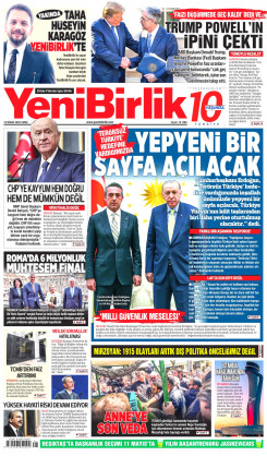 Yeni Birlik Gazetesi | 18 Nisan 2025