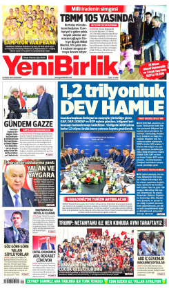Yeni Birlik Gazetesi | 23 Nisan 2025
