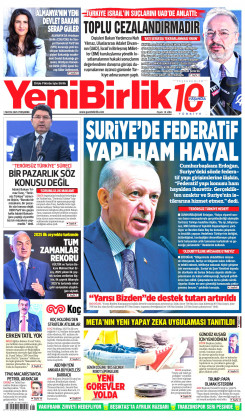 Yeni Birlik Gazetesi | 1 Mayıs 2025