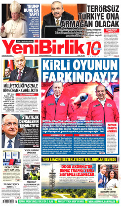 Yeni Birlik Gazetesi | 4 Mayıs 2025