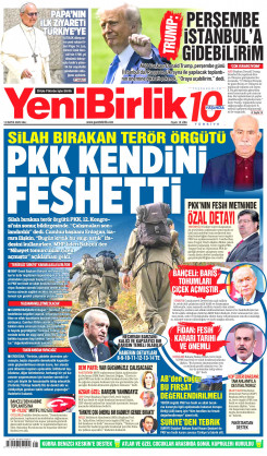 Yeni Birlik Gazetesi | 13 Mayıs 2025