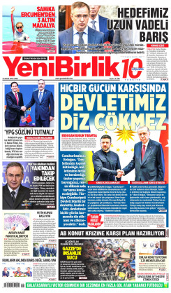 Yeni Birlik Gazetesi | 16 Mayıs 2025