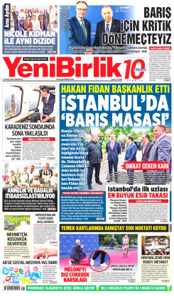 Yeni Birlik Gazetesi | 17 Mayıs 2025