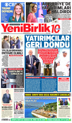 Yeni Birlik Gazetesi | 21 Mayıs 2025