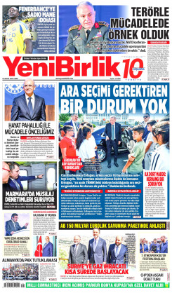Yeni Birlik Gazetesi | 23 Mayıs 2025