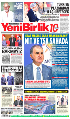 Yeni Birlik Gazetesi | 27 Mayıs 2025