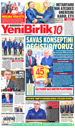 Yeni Birlik Gazetesi | 30 Mayıs 2025