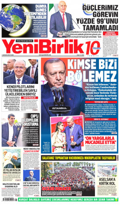 Yeni Birlik Gazetesi | 1 Haziran 2025