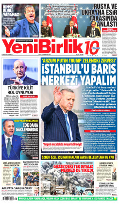 Yeni Birlik Gazetesi | 3 Haziran 2025