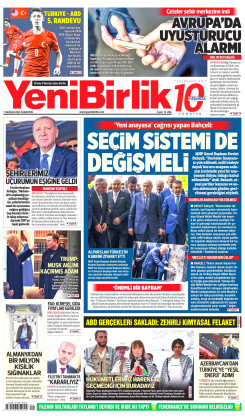 Yeni Birlik Gazetesi | 7 Haziran 2025