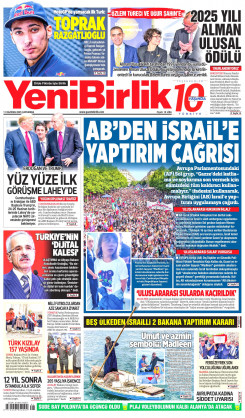 Yeni Birlik Gazetesi | 11 Haziran 2025